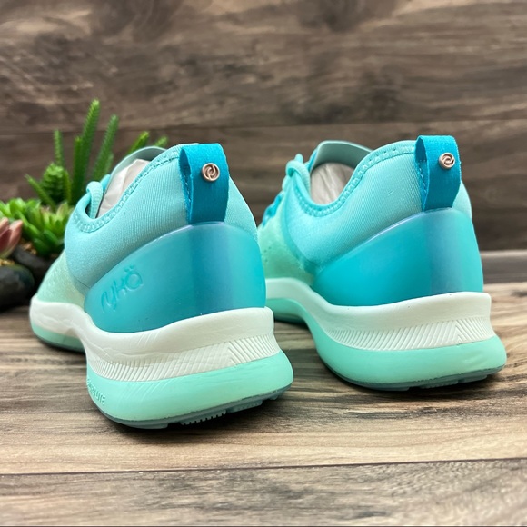 NIB Ryka Defiance Training Comfort Sneaker Athletic Shoes Aqua Mesh 8M 38 - Picture 7 of 11